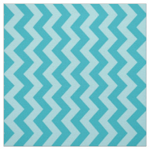 Tissu Chevrons d'humeurs marocaines Turquoise