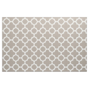 Tissu Chic gris-gris rétro Cute Trellis Motif