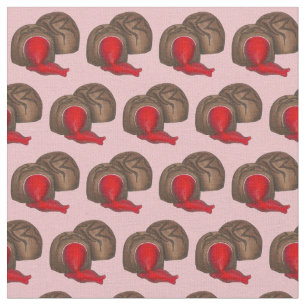 Tissu Chocolat Couvert Cerisier Cordiaux Saint Valentin