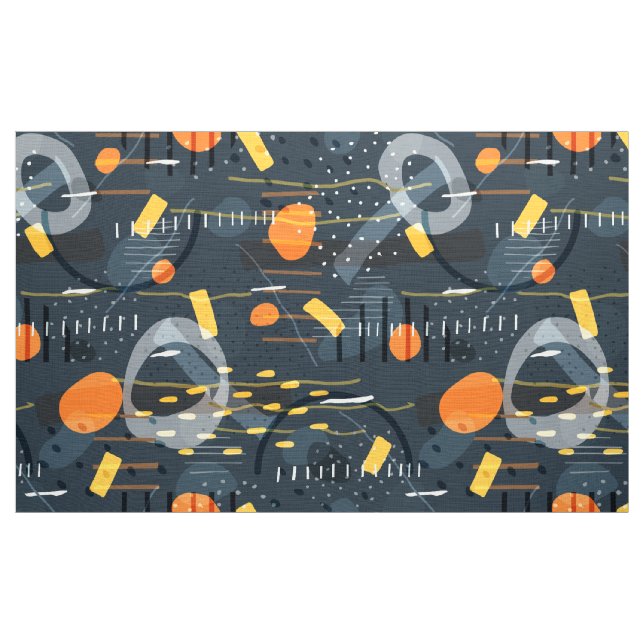 Tissu Chromful Abstract (Yard)
