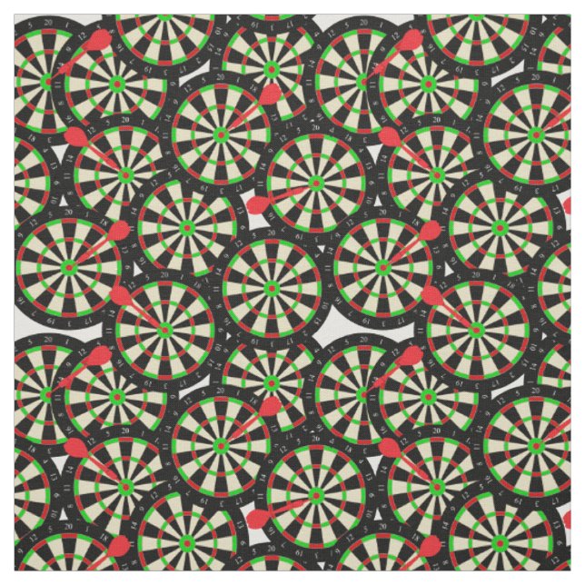 Tissu Cibles de flechettes de nouveauté du Joueur de flé (Échantillon)