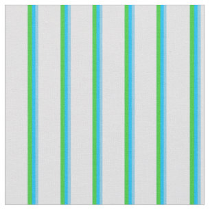 Tissu Ciel bleu, Ciel bleu profond, Vert citron vert et