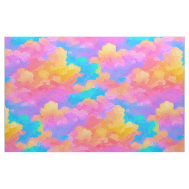 Tissu Ciels de fées (Fat Quarter)