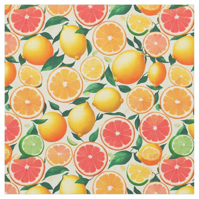 Tissu Citrus - 2 (Fermer)