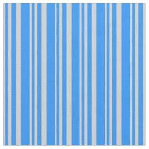 Tissu Clair gris et bleu coloré Liner/Motif rayé
