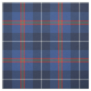 Tissu Clan Bryson Tartan Blue Plaid