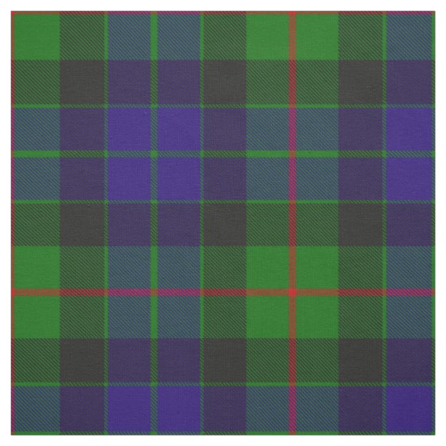 Tissu Clan Gunn Tartan Fabric (Échantillon)