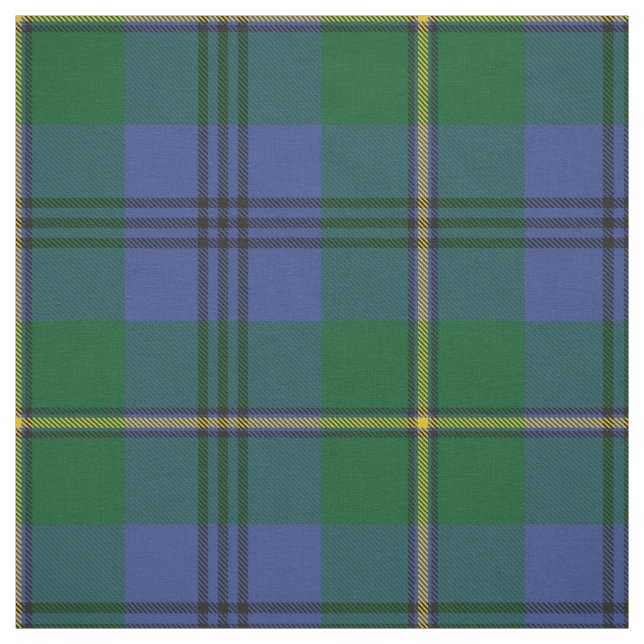 Tissu Clan Johnston Tartan Fabric (Échantillon)