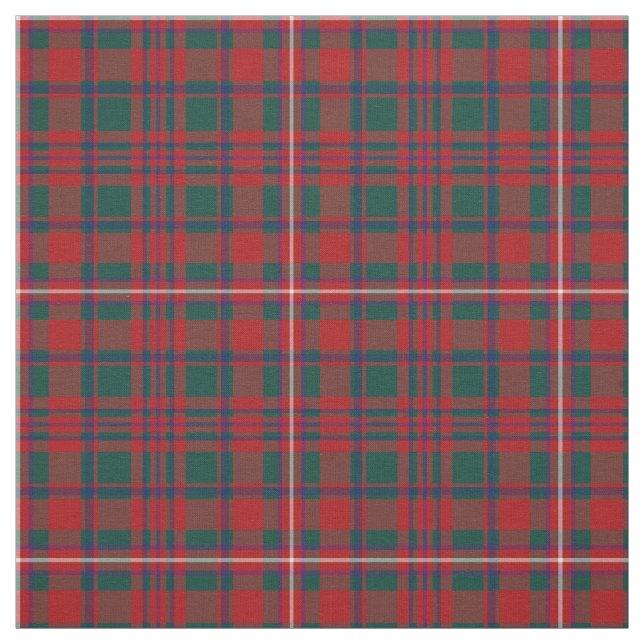 Tissu Clan MacKinnon Tartan (Échantillon)