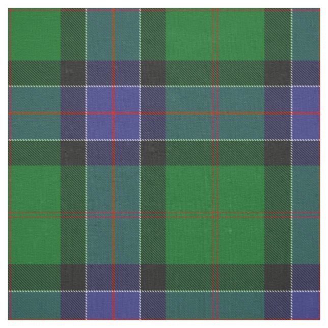 Tissu Clan Sinclair Chasse Tartan (Échantillon)
