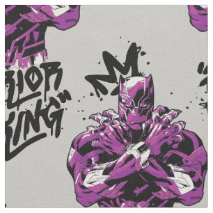 Tissu Classique Avengers   Black Panther Warrior King