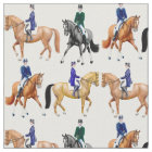 Tissu classique de cavalier de cheval de dressage