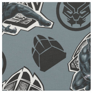 Tissu Classiques Avengers Badge de patte de Black Pant