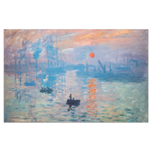 Tissu Claude Monet - Impression, lever de soleil