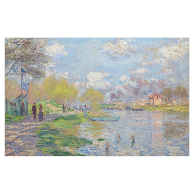 Tissu Claude Monet - Printemps de la Seine (Yard)