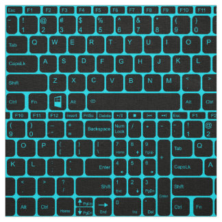 Tissu Clavier, bleu rétroéclairé