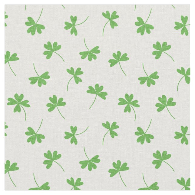 Tissu Clé Lucky sur blanc (Fermer)