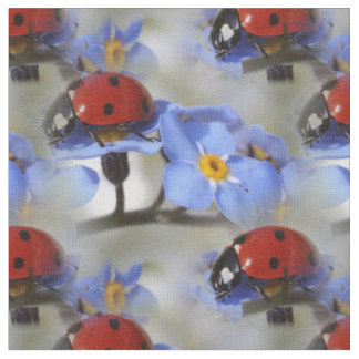 Tissu coccinelle