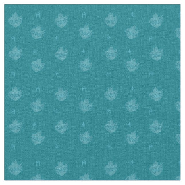 Tissu Coeur immaculé de Marie Arrière - plan Turquoise (Fermer)