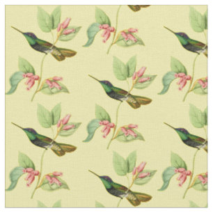 Tissu Colibri magnifique vintage