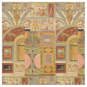 Tissu collage italien baroque de motifs
