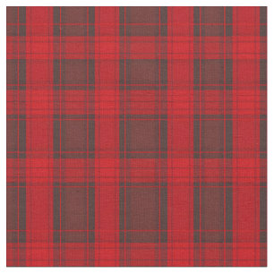 Tissu Collection moderne Tartan Rouge traditionnel