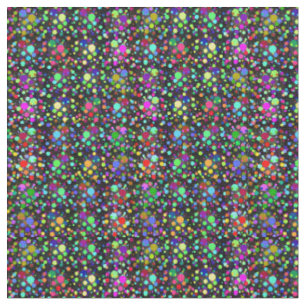 Tissu coloré de confettis de partie