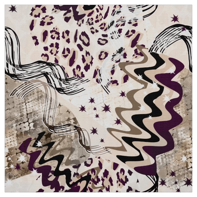 Tissu Combiné, ethnique, africain (Échantillon)