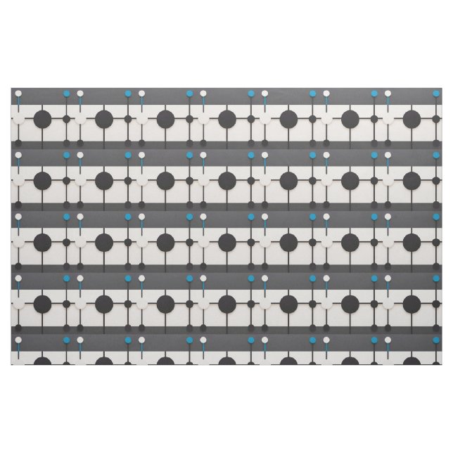 Tissu Composition Géométrique Abstraite (Fat Quarter)
