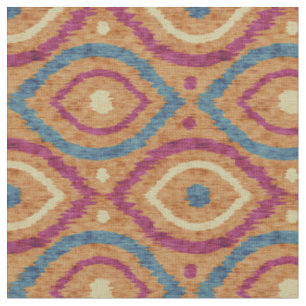 Tissu Conception abstraite rétro dans le style navajo Ik