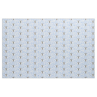 Tissu Conception bleue de pom-pom girl de mégaphones