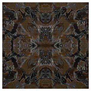 Tissu Conception de camouflage métallisé marron