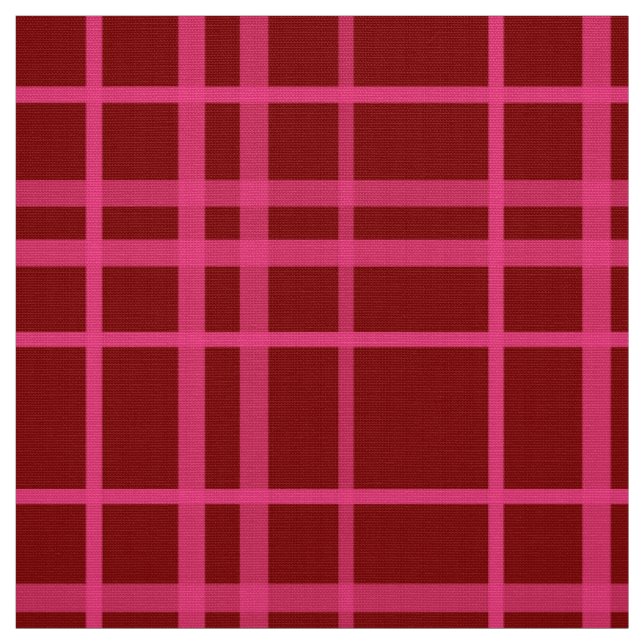 Tissu Conception de carreaux à carreaux à carreaux rose  (Échantillon)