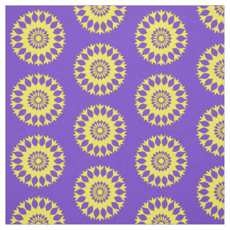 Tissu Copie abstraite audacieuse de motif de mandala