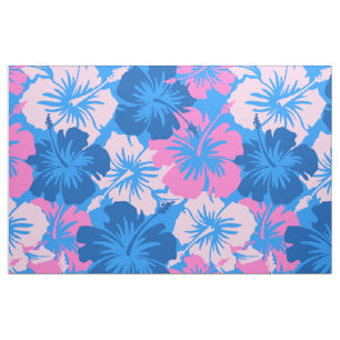 Tissu Copie florale hawaïenne de chemise de ketmie