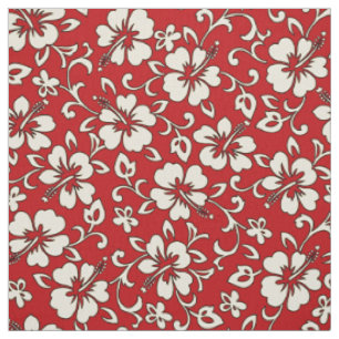 Tissu Copie hawaïenne de Pareau de ketmie de Malia