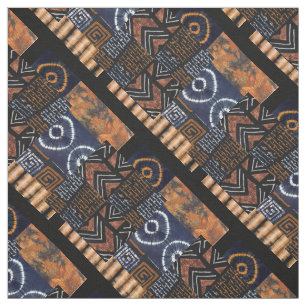 Tissu Copie tribale africaine moderne