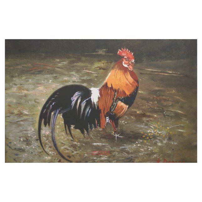 Tissu Coq/Gaulois/Rooster (Yard)