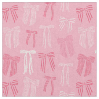 Tissu Coquette rayée s'incline sur rose