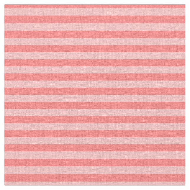 Tissu Corail et rayures roses claires (Fermer)