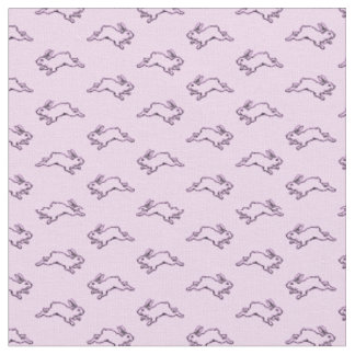 Tissu COULEUR GLOBALE INDIQUÉE SUR MESURE DES lapins de 