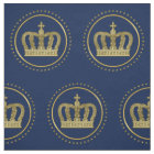 Couronne royale d'or II et étoiles + votre dos et