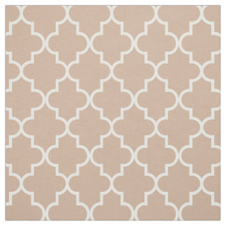 Tissu Coutume marocaine de motif de tuiles de