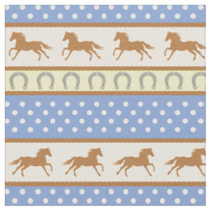 Tissu Cowboy Cute Baby Nursery Country Kids Horse