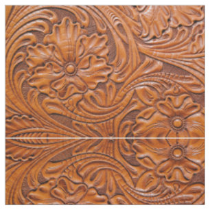 Tissu Cowboy Rustique pays occidental à outils en cuir i