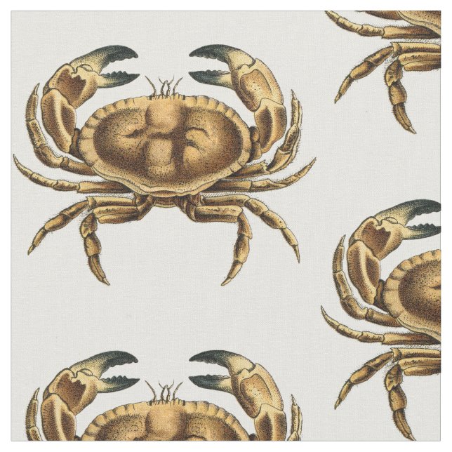 Tissu Crabe vintage (Fermer)