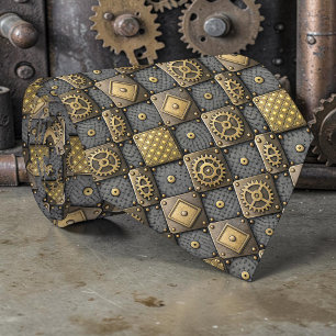 Tissu cravate personnalisé engrenages Steampunk