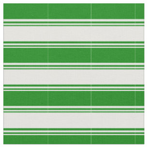 Tissu Crème à la menthe et Motif laqué vert
