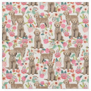 Tissu Crème vintage Doodle doré