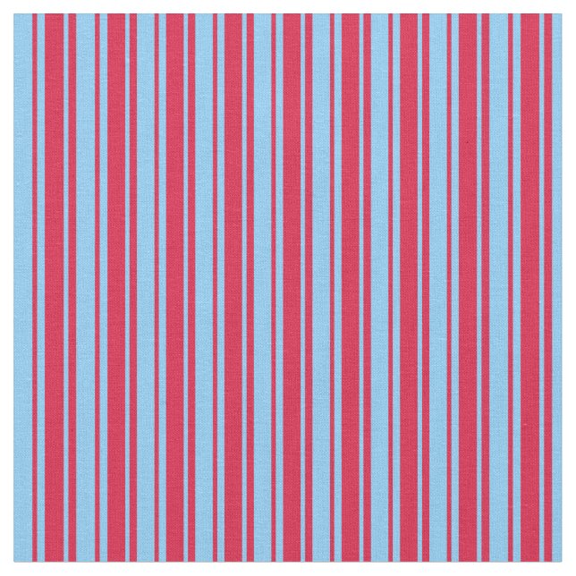 Tissu Crimson & Motif ciel bleu clair (Fermer)